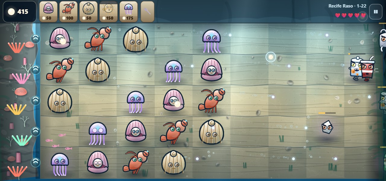 Coral Defense — gameplay